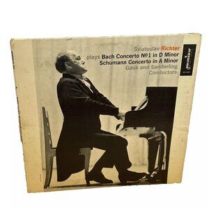 Sviatoslav Richter Plays Bach Concerto No. 1 In D Minor Schumann Concerto In A M